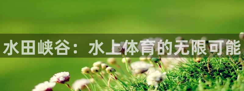 必一运动体育官网：水田峡谷：水上体育的无限可能
